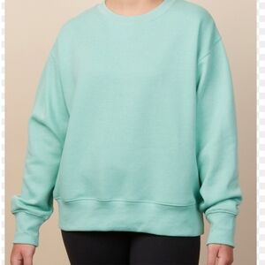 NWT A New Day Cozy Fleece Lined Pullover In Mint Size Women's 2X